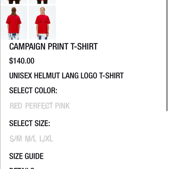 New Helmut Lang Tee - Picture 3 of 4